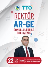 REKTÖR AR-GE GÖNÜLLÜLERİ İLE BULUŞUYOR 2 ETKİNLİĞİ